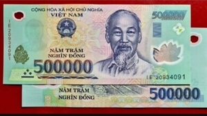  Vietnam 100 ten thousand Don set 50 ten thousand Don note 2 sheets 