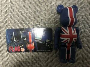 MEDICOM TOY ベアブリック シリーズ2 FLAG イギリス ユニオンジャック 100% メディコムトイ BE@RBRICK BEARBRIC フィギュア