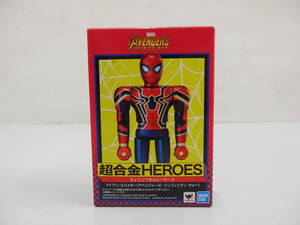 om29) バンダイスピリッツ 超合金HEROES アイアン・スパイダーマン (アベンジャーズ/インフィニティ・ウォー) 開封品