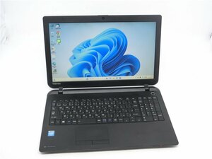 中古/15型/ノートPC/Win11/新品SSD256GB/8GB/Cel　N2840/TOSHIBA　B25/22NB　　MS office2021搭載　動作良品