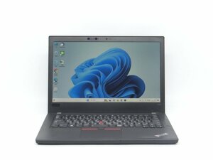 最新Win11Pro/カメラ内蔵/中古/14型フルHD/ノートPC/爆速M.2SSD256GB/8GB/8世代i5-8350U/Lenovo　T480　MS office2021搭載　HDMI USB3.0