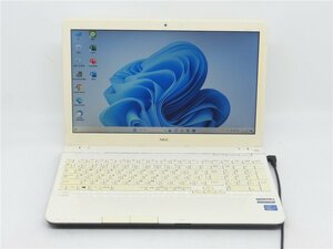 カメラ内蔵/15.6型/中古/ノートPC/Win11/新品SSD512/8GB/2世代i7/NEC　LS150/J 新品無線マウス　MSoffice2021搭載　HDMI/USB3.0/動作良品