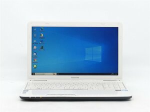 中古/15.6型/ノートPC/Windows10/爆速新品SSD256/4GB/i5-M480/TOSHIBA　T350/56BW　MS Office2021ProPlus搭載　 新品無線マウス