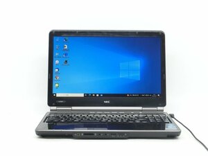 中古/15型/ノートPC/Windows10/新品SSD256/8GB/i5-M460/NEC　LL750/C 新品無線マウス　MSoffice2021ProPlus搭載　HDMI/USB3.0　訳あり品