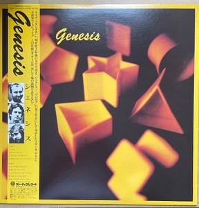 GENESIS【ジエネシス】　1983年　国内盤LP　25PP‐110　帯・ライナー　美品