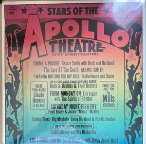 未開封　US盤　APOLLO THEATER　12in　2枚組　1930年代～60年のアポロシアターの歴史集大成