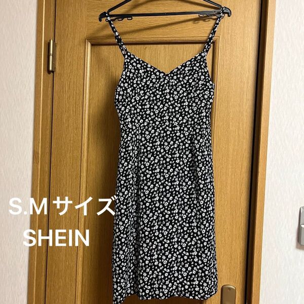 花柄 キャミワンピース
