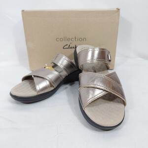 B goods [22.5cm]Clarks Alexis art Flat sandals 