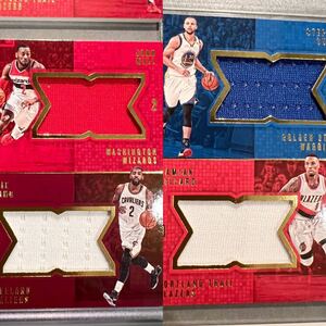 Super Guards! Jersey Booklet 16 Panini Preferred Stephen Curry Damian Lillard Kyrie Irving John Wall NBA ステフィン・カリー バスケ