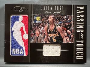 人気表裏 Dual Jersey 11 Panini Passing the torch Jalen Rose Darren Collison ダレン・コリソン ジェイレン・ローズ MIP バスケ Pacers