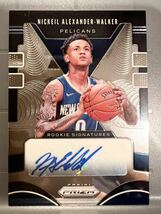 大活躍 RC Auto 19 Panini Nickeil Alexander-Walker アレクサンダー ウォーカー NBA ルーキー サイン バスケ FIBA ワールドカップ Canada_画像1