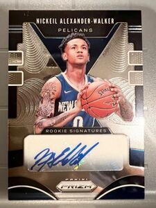 大活躍 RC Auto 19 Panini Nickeil Alexander-Walker アレクサンダー ウォーカー NBA ルーキー サイン バスケ FIBA ワールドカップ Canada