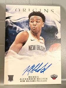 SSP直書 RC Auto 19 Panini Nickeil Alexander-Walker アレクサンダー ウォーカー NBA ルーキー サイン バスケ FIBA ワールドカップ Canada