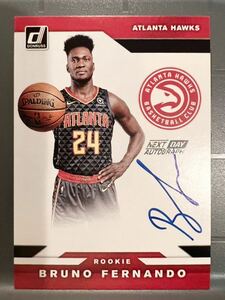 超絶レア Next Day 19 RC Auto Panini Bruno Fernando ブルーノ・フェルナンド NBA ルーキー サイン FIBA ワールドカップ Nextday アンゴラ