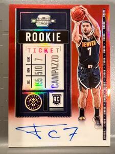 2020-21 Chronicles FACUNDO CAMPAZZO Luminance Rookie Base #141