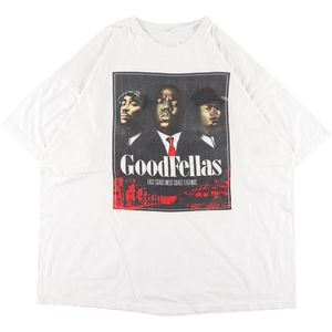 古着 GOODFELLAS グッドフェローズ パロディ プリントTシャツ メンズXXL /eaa358751