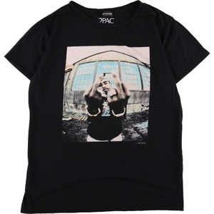 古着 PRETTYLITTLETHING 2pac トゥーパック ラップTシャツ ラップT メンズM ヴィンテージ /eaa358390