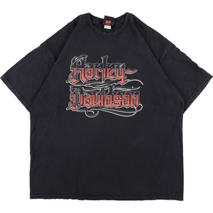 古着 ハーレーダビッドソン Harley-Davidson Bravado ブラヴァド 両面プリント モーターサイクル バイクTシャツ メンズXXL /eaa358659