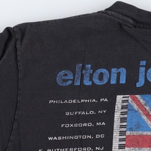 古着 90年代 GEM ELTON JOHN & BILLY JOEL エルトンジョン ビリージョエル バンドTシャツ バンT USA製 メンズL ヴィンテージ /eaa359235_画像9