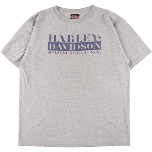 古着 ハーレーダビッドソン Harley-Davidson モーターサイクル バイクTシャツ メンズXL /eaa360847