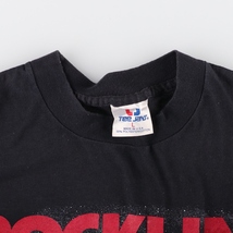 古着 90年代 TEE JAYS ROCKLINE バンドTシャツ バンT USA製 メンズM ヴィンテージ /eaa359508_画像3