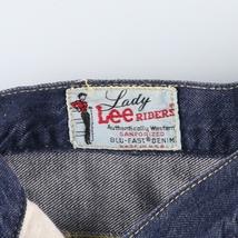 古着 濃紺 60年代 リー Lee Lady Lee Riders デニムショーツ ショートパンツ USA製 レディースM(w26) ヴィンテージ /evb002047_画像2