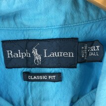 古着 ラルフローレン Ralph Lauren CLASSIC FIT クラシックフィット 半袖 ボタンダウンシャツ メンズXXXL /eaa360744_画像3