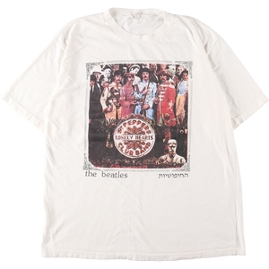 古着 ~90年代 THE BEATLES ビートルズ Pepper's Lonely Hearts Club Band バンドTシャツ バンT メンズXL ヴィンテージ /eaa360506