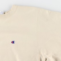 古着 90年代 チャンピオン Champion リバースウィーブ 刺繍タグ ワンポイントロゴスウェット トレーナー メンズL ヴィンテージ /eaa362486_画像4