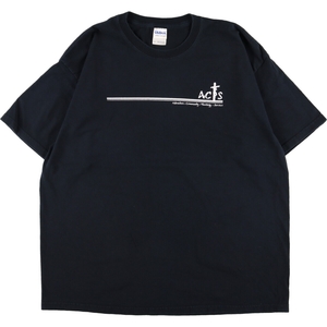 古着 ギルダン GILDAN イエス キリスト プリントTシャツ メンズXL /eaa362960