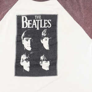 古着 80年代 Sportswear THE BEATLES ビートルズ ラグラン バンドTシャツ バンT USA製 メンズM ヴィンテージ /eaa363398の画像6