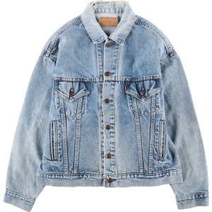 古着 90年代 リーバイス Levi's 70507-0218 デニムジャケット Gジャン USA製 メンズL ヴィンテージ /eaa364888