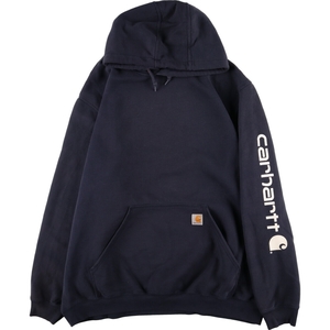 古着 カーハート Carhartt ORIGINAL FIT スウェットプルオーバーパーカー メンズXXL /eaa364860