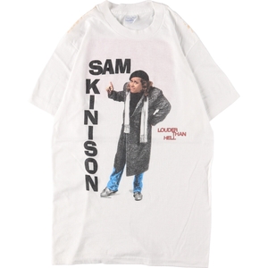 古着 80年代 Spring Ford Sam Kinison サム キニスン 偉人Tシャツ USA製 メンズS ヴィンテージ /eaa363488