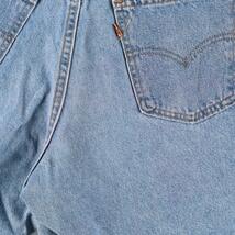 古着 90年代 リーバイス Levi's 550 RELAXED FIT デニムショーツ ショートパンツ USA製 メンズw35 ヴィンテージ /eaa258224 【SS2309】_画像4