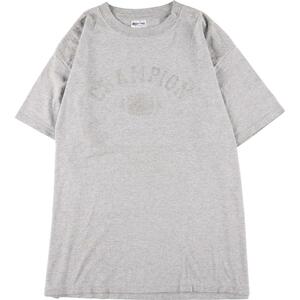 古着 チャンピオン Champion ロゴプリントTシャツ USA製 メンズXL /eaa317772 【SS2309】