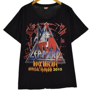 古着 ALSTYLE APPAREL & ACTIVEWEAR DEF LEPPARD デフレパード バンドTシャツ バンT メンズM /eaa317288 【SS2309】