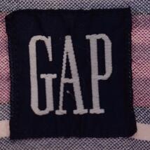 古着 ギャップ GAP 半袖 コットン ストライプシャツ USA製 メンズL /eaa317594 【SS2309】_画像3