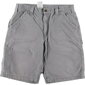 古着 カーハート Carhartt ORIGINAL FIT ダック地 ペインターショーツ ショートパンツ メンズw35 /eaa299001 【SS2309】