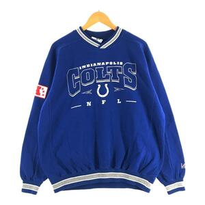 古着 リー Lee SPORT NFL INDIANAPOLIS COLTS インディアナポリスコルツ スウェットシャツ トレーナー メンズL /eaa296108 【SS2309】