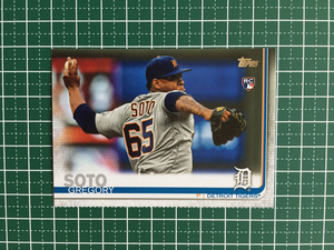 ★TOPPS MLB 2019 UPDATE #US94 GREGORY SOTO［DETROIT TIGERS］ベースカード ルーキー RC 19★
