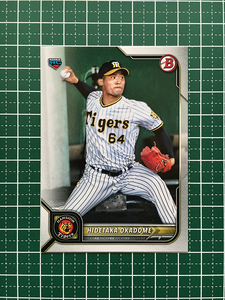 ★TOPPS BOWMAN NPB 2022 #37 岡留英貴［阪神タイガース］ベースカード「BASE」ルーキー「RC」★