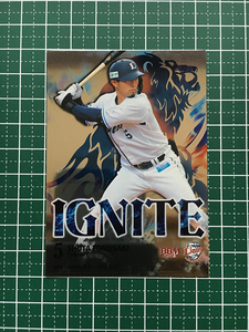 ★BBM 2023 ベースボールカード #IG6 外崎修汰［埼玉西武ライオンズ］インサートカード「IGNITE」★