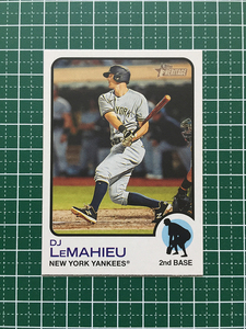 ★TOPPS MLB 2022 HERITAGE #169 DJ LEMAHIEU［NEW YORK YANKEES］ベースカード「BASE」★