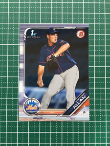 ★TOPPS MLB 2019 BOWMAN DRAFT #BD-48 MATTHEW ALLAN［NEW YORK METS］ベースカード 1st 19★