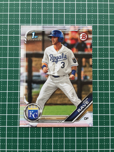 ★TOPPS MLB 2019 BOWMAN DRAFT #BD-144 JOHN RAVE［KANSAS CITY ROYALS］ベースカード 1st 19★