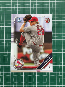 ★TOPPS MLB 2019 BOWMAN DRAFT #BD-70 TONY LOCEY［ST. LOUIS CARDINALS］ベースカード 1st 19★