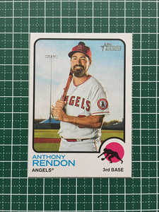 ★TOPPS MLB 2022 HERITAGE #160 ANTHONY RENDON［LOS ANGELES ANGELS］ベースカード「BASE」★