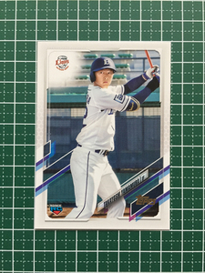 ★TOPPS 2021 NPB プロ野球 #42 山村崇嘉［埼玉西武ライオンズ］ベースカード「BASE」ルーキー「RC」★