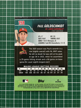 ★TOPPS MLB 2022 STADIUM CLUB #158 PAUL GOLDSCHMIDT［ST. LOUIS CARDINALS］ベースカード「BASE」★_画像2